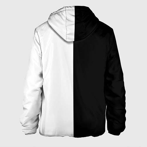 Мужская куртка HU: Black & White / 3D-Черный – фото 2