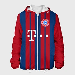 Куртка с капюшоном мужская Bayern FC: Original 2018, цвет: 3D-белый