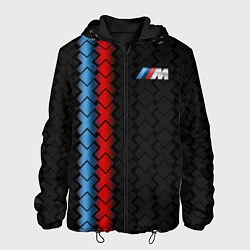 Куртка с капюшоном мужская BMW Premium, цвет: 3D-черный
