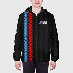 Куртка с капюшоном мужская BMW Premium, цвет: 3D-черный — фото 2