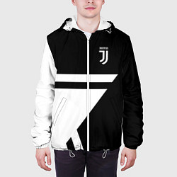 Куртка с капюшоном мужская FC Juventus: Star, цвет: 3D-белый — фото 2
