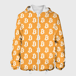 Куртка с капюшоном мужская BTC Pattern, цвет: 3D-белый