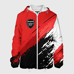 Куртка с капюшоном мужская FC Arsenal: Original, цвет: 3D-белый