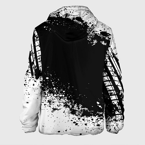 Мужская куртка Honda: Black Spray / 3D-Черный – фото 2