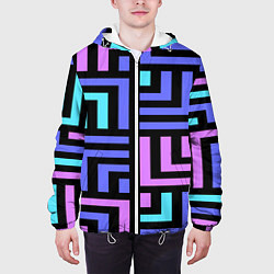 Куртка с капюшоном мужская Blue Maze, цвет: 3D-белый — фото 2
