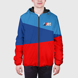 Куртка с капюшоном мужская BMW: M Collection, цвет: 3D-черный — фото 2