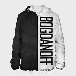 Куртка с капюшоном мужская BOGDANOFF, цвет: 3D-белый