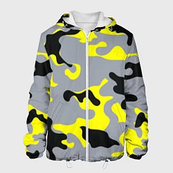 Мужская куртка Yellow & Grey Camouflage