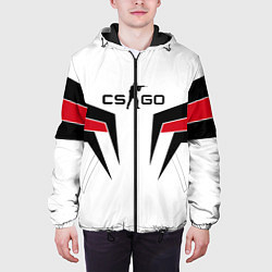 Куртка с капюшоном мужская CS:GO Sport Form, цвет: 3D-черный — фото 2