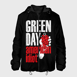 Куртка с капюшоном мужская Green Day: American Idiot, цвет: 3D-черный
