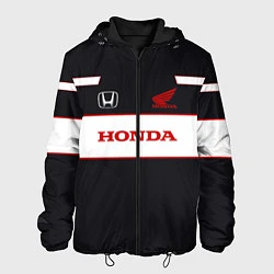 Куртка с капюшоном мужская Honda Sport, цвет: 3D-черный