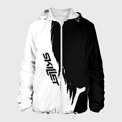 Куртка с капюшоном мужская Skillet Shadow, цвет: 3D-белый