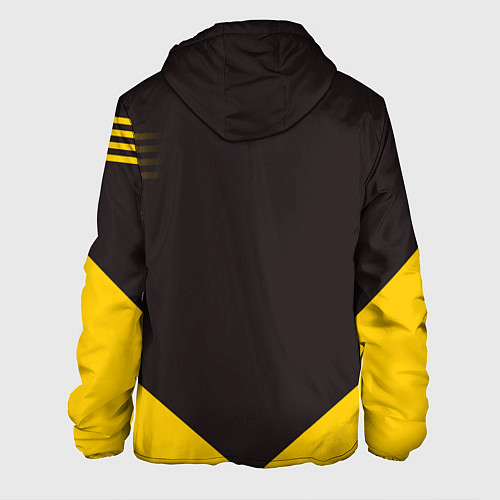 Мужская куртка Alpinism: Yellow Russia / 3D-Черный – фото 2