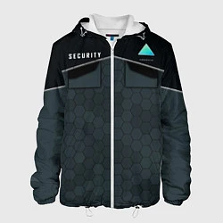 Куртка с капюшоном мужская Detroit: Security, цвет: 3D-белый