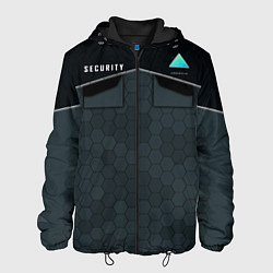 Куртка с капюшоном мужская Detroit: Security, цвет: 3D-черный