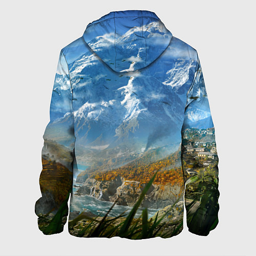 Мужская куртка Far Cry 4: Ice Mountains / 3D-Черный – фото 2