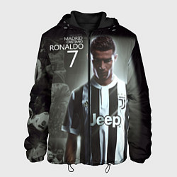Куртка с капюшоном мужская RONALDO 7, цвет: 3D-черный