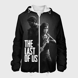 Куртка с капюшоном мужская The Last of Us: Black Style, цвет: 3D-белый