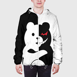 Куртка с капюшоном мужская Monokuma Drae, цвет: 3D-белый — фото 2