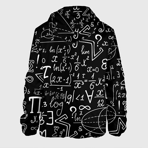 Мужская куртка Формулы физики / 3D-Черный – фото 2