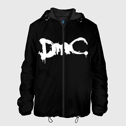 Куртка с капюшоном мужская DMC, цвет: 3D-черный