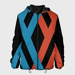Куртка с капюшоном мужская Darling in the Franxx, цвет: 3D-черный