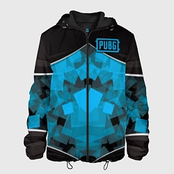 Куртка с капюшоном мужская PUBG: Steel Armor, цвет: 3D-черный