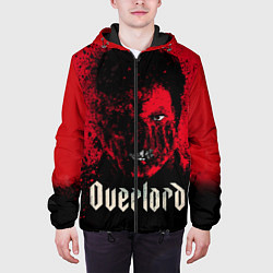 Куртка с капюшоном мужская Overlord: Red Rage, цвет: 3D-черный — фото 2