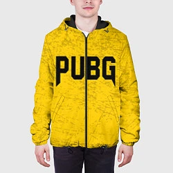 Куртка с капюшоном мужская PUBG: Quake Style, цвет: 3D-черный — фото 2