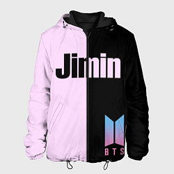 Куртка с капюшоном мужская BTS Jimin, цвет: 3D-черный