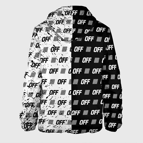 Мужская куртка Off-White: Black & White / 3D-Черный – фото 2