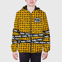 Куртка с капюшоном мужская PUBG Life: Yellow Style, цвет: 3D-черный — фото 2