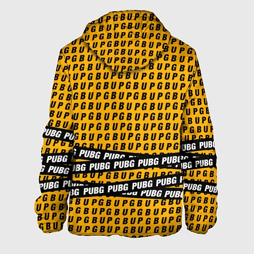 Мужская куртка PUBG Life: Yellow Style / 3D-Черный – фото 2
