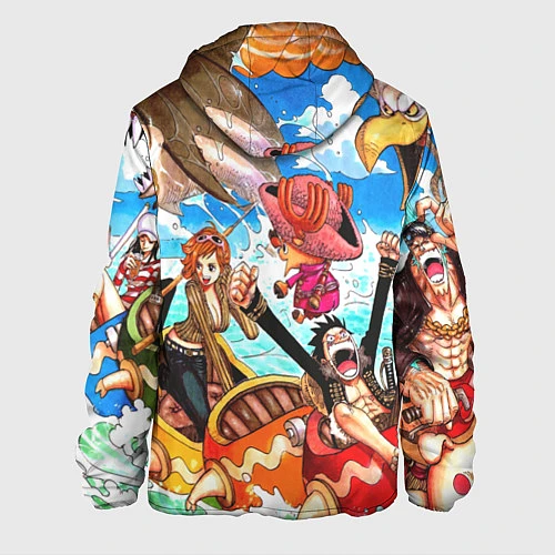 Мужская куртка One Piece / 3D-Черный – фото 2
