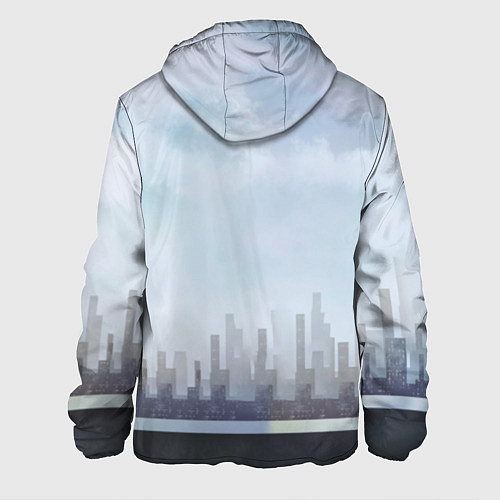 Мужская куртка Моя Геройская Академия / 3D-Черный – фото 2