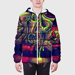 Куртка с капюшоном мужская Street Art, цвет: 3D-белый — фото 2