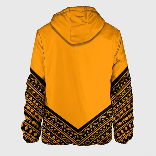 Мужская куртка Native American: Yellow Style / 3D-Черный – фото 2