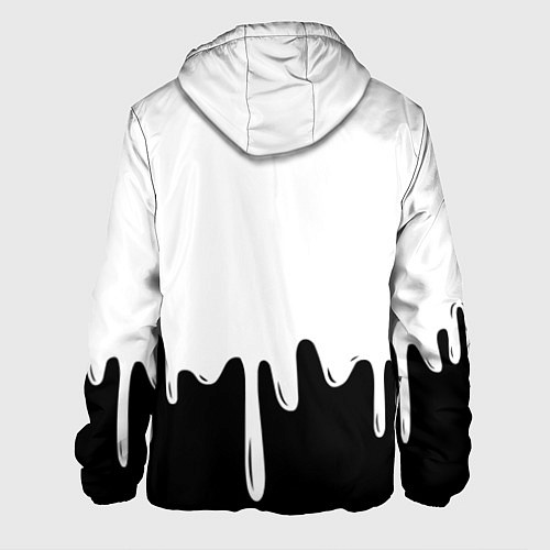 Мужская куртка MELLO BLACK x WHITE / 3D-Черный – фото 2