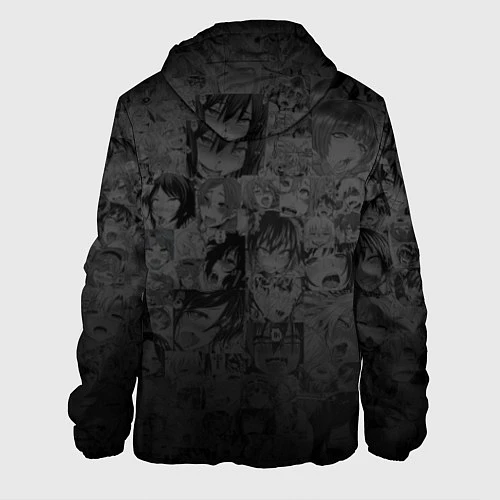 Мужская куртка PORNHUB AHEGAO / 3D-Черный – фото 2