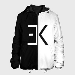 Куртка с капюшоном мужская Егор Крид: ЕК, цвет: 3D-черный
