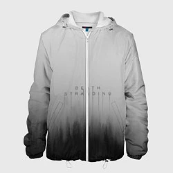 Куртка с капюшоном мужская Death Stranding Лес, цвет: 3D-белый