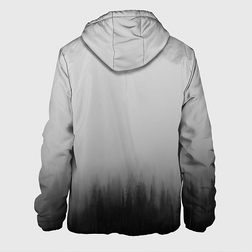 Мужская куртка Death Stranding Лес / 3D-Черный – фото 2