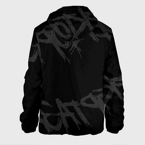 Мужская куртка Сектор Газа - ХОЙ / 3D-Черный – фото 2