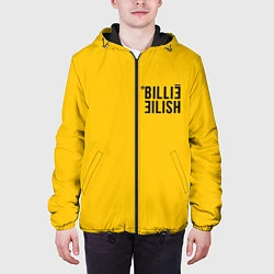 Куртка с капюшоном мужская BILLIE EILISH: Reverse, цвет: 3D-черный — фото 2