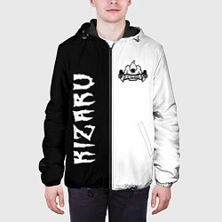 Куртка с капюшоном мужская KIZARU, цвет: 3D-черный — фото 2