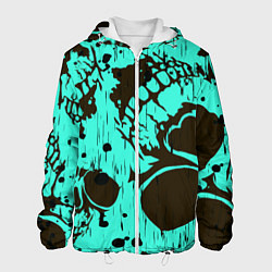 Мужская куртка Neon skull