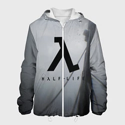 Куртка с капюшоном мужская Half Life, цвет: 3D-белый
