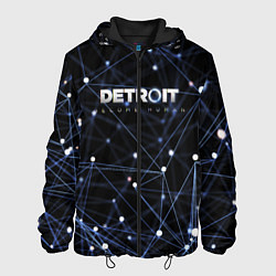 Куртка с капюшоном мужская Detroit:Become Human Exclusive, цвет: 3D-черный