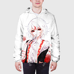 Куртка с капюшоном мужская Сузуя Джузо, цвет: 3D-белый — фото 2