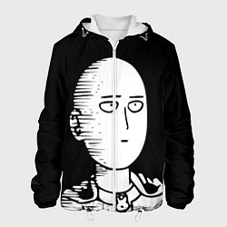 Куртка с капюшоном мужская ONE-PUNCH MAN, цвет: 3D-белый